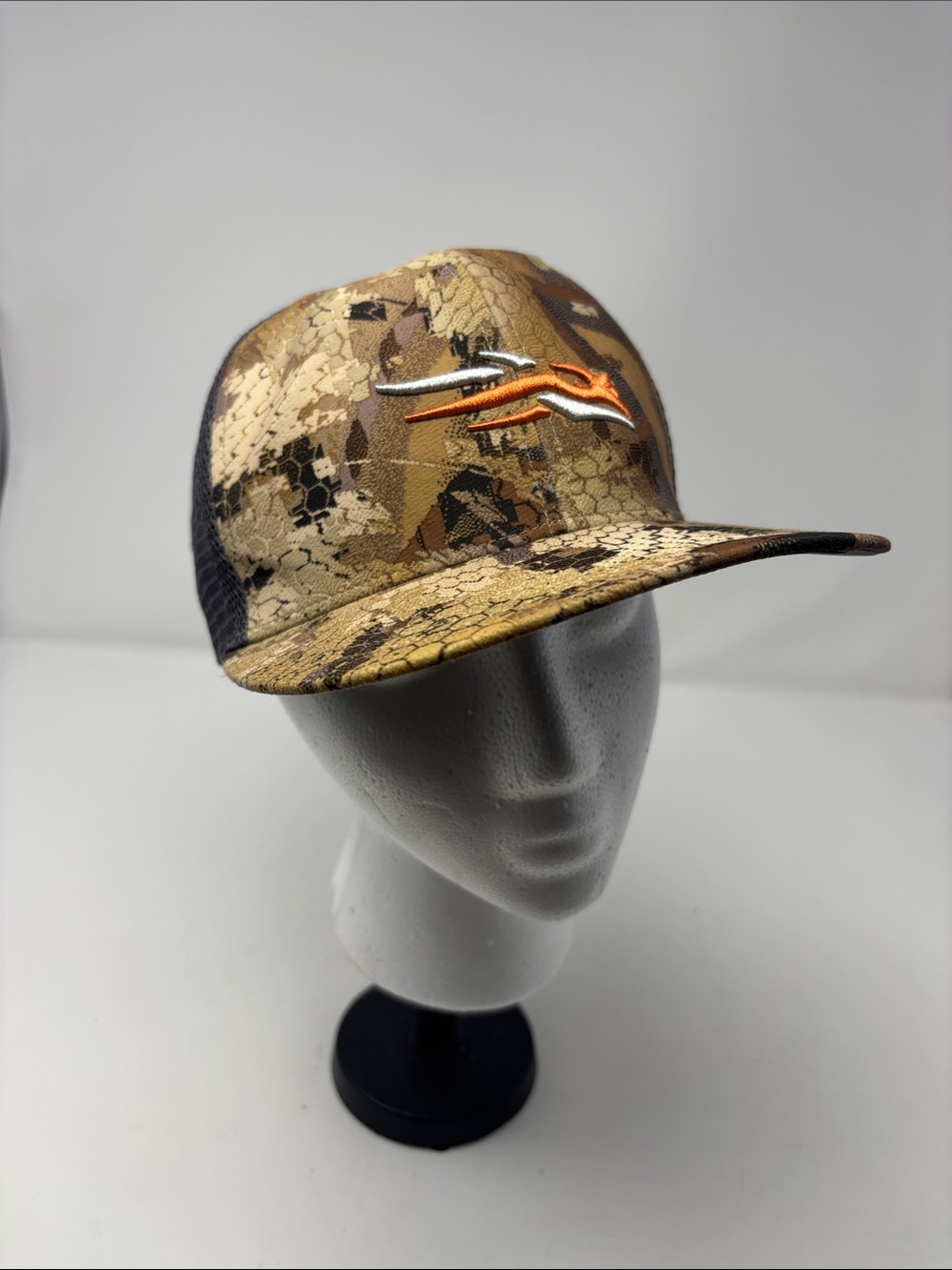 Sitka embroidered Camo Trucker Hat